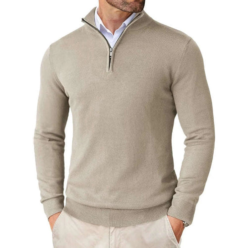 Lightweight Quarter-Zip Knit Pullover Koala Sydney 