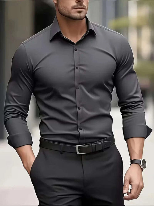 Men's Lightweight Long Sleeve Business Shirt Koala Sydney 