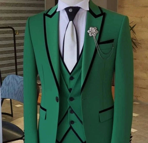 Men’s Slim-Fit Formal Suit Set – 3-Piece Koala Sydney 