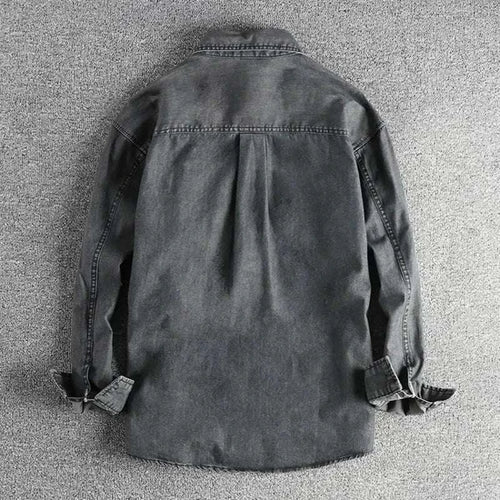 Vintage Heavy-Wash Denim Jacket for Men Koala Sydney 