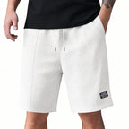 Men's Textured Casual Shorts