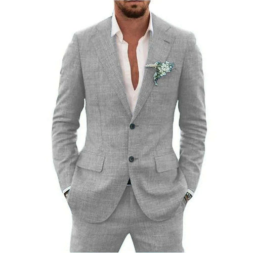 Men's Premium 2-Piece Linen Suit Koala Sydney 