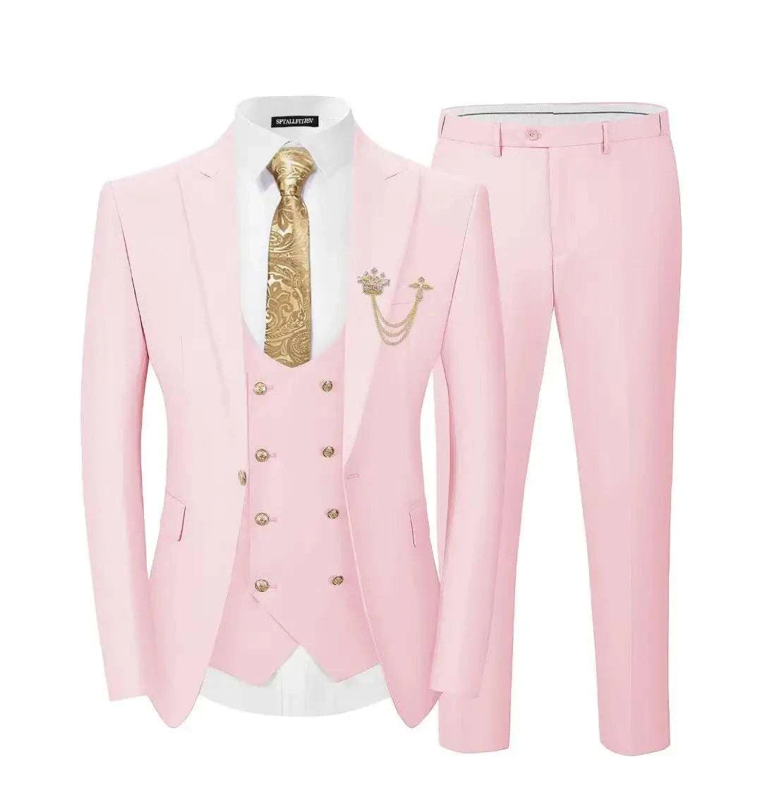 Men's 3-Piece Classic Slim Fit Suit Set Koala Sydney 