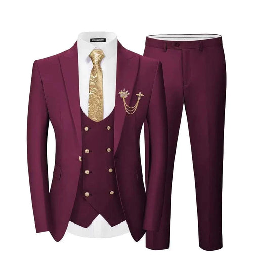 Men's 3-Piece Classic Slim Fit Suit Set Koala Sydney 