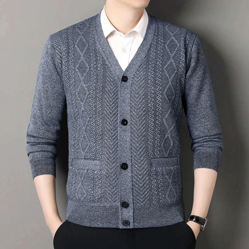 V-Neck Button Knit Cardigan Koala Sydney 