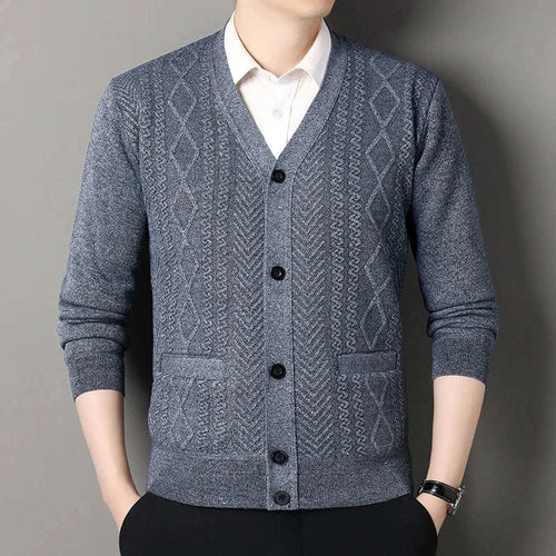 V-Neck Button Knit Cardigan Koala Sydney 