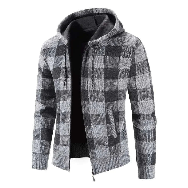 Wool-Blend Zip Cardigan Sweater Koala Sydney 