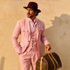 Beige Linen 3-Piece Men's Suit Koala Sydney 