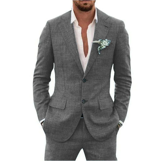 Men's Premium 2-Piece Linen Suit Koala Sydney 