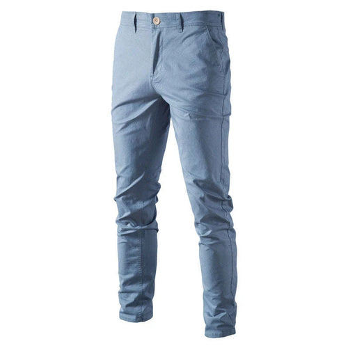 Classic Cotton Slim-Fit Trousers Koala Sydney 
