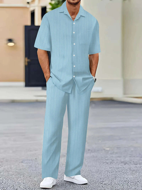 Men's Casual Linen-Style Two-Piece Set Koala Sydney 