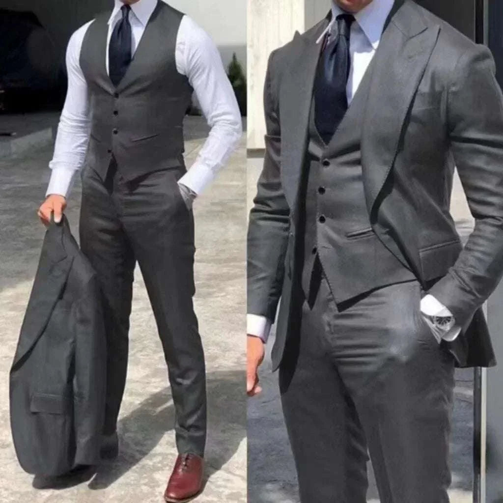 Men's 3-Piece Slim Fit Suit Set Koala Sydney 