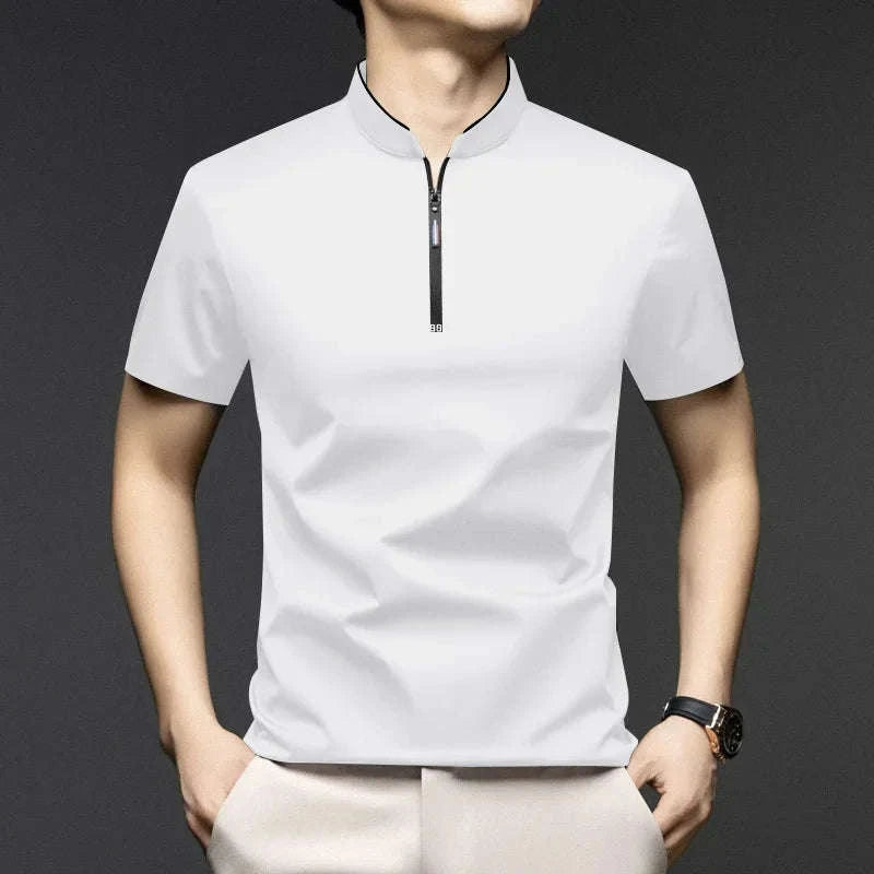 Men's Casual Zip Polo Shirt Koala Sydney 