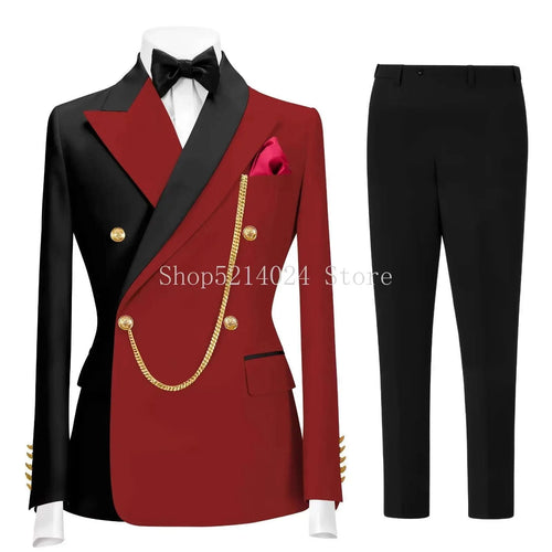 Men's Slim Fit 2-Piece Business & Formal Suit Koala Sydney 