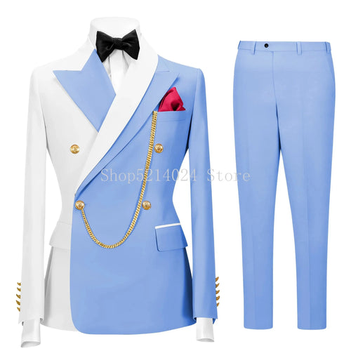Men's Slim Fit 2-Piece Business & Formal Suit Koala Sydney 