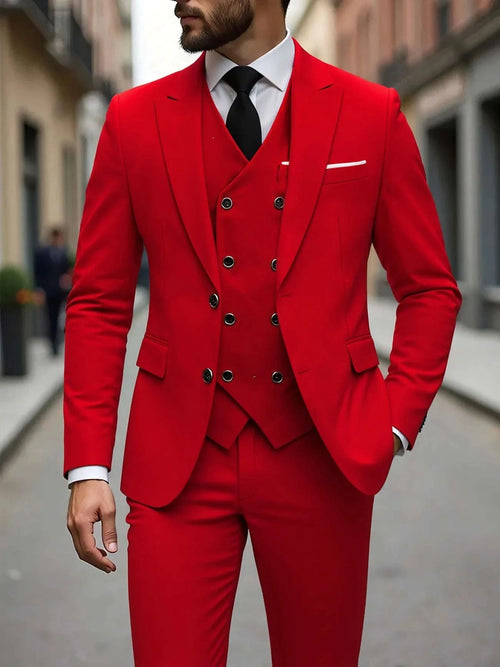 Classic Slim Fit 3-Piece Men's Wedding Tuxedo Set Koala Sydney 