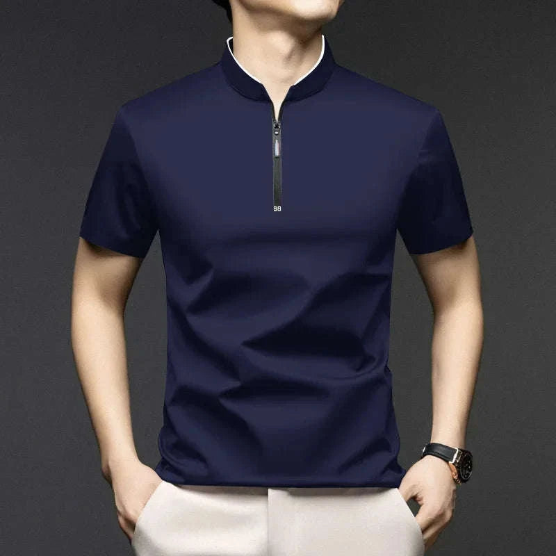 Men's Casual Zip Polo Shirt Koala Sydney 