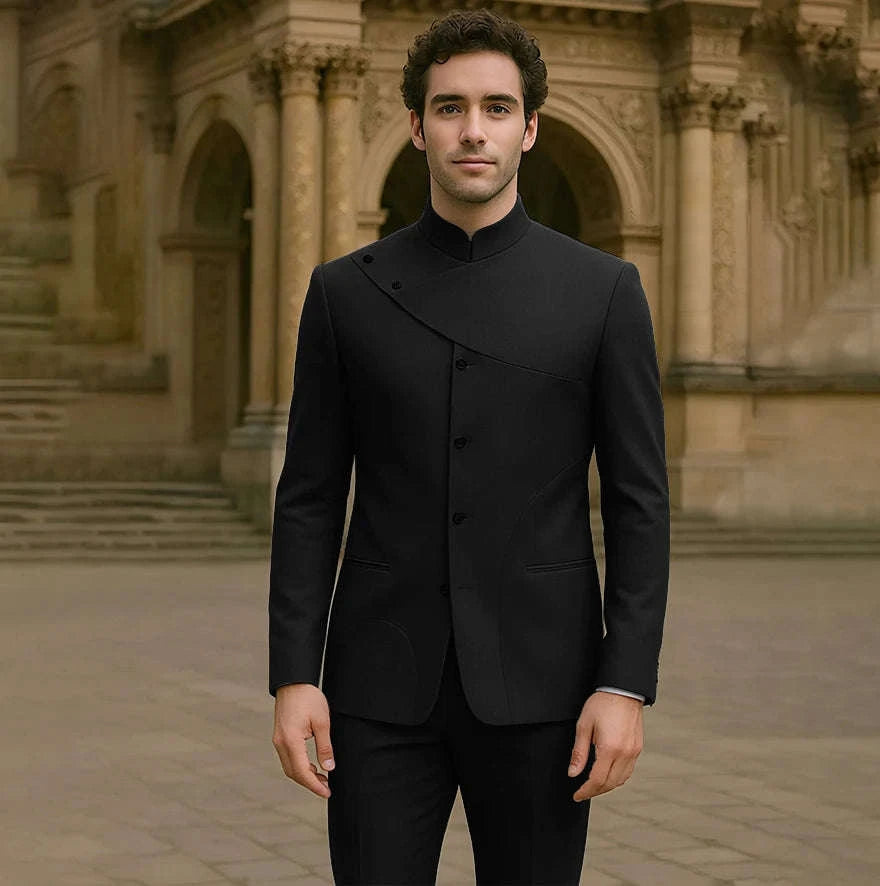 Men’s Custom High-Fashion Suit – Single-Breasted Two-Piece Set (Jacket + Pants) Koala Sydney 