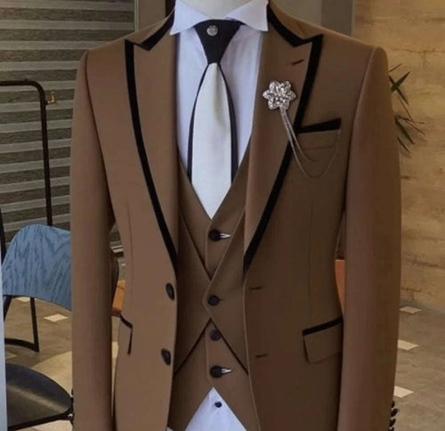 Men’s Slim-Fit Formal Suit Set – 3-Piece Koala Sydney 