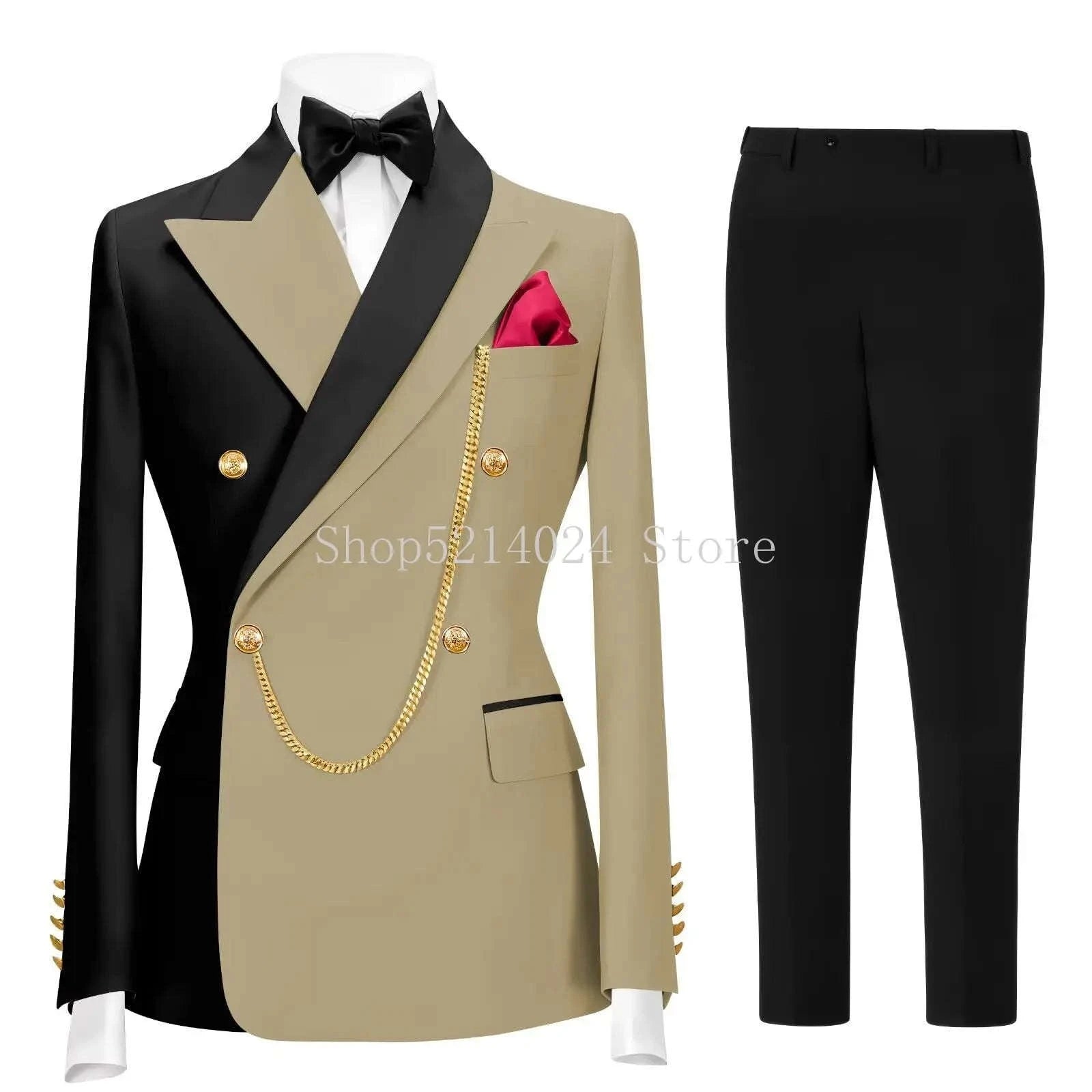 Men's Slim Fit 2-Piece Business & Formal Suit Koala Sydney 