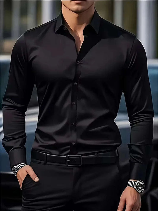 Men's Lightweight Long Sleeve Business Shirt Koala Sydney 