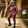 Men’s Notched Lapel Single-Breasted Wedding Suit Set Koala Sydney 
