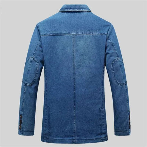 Mens Denim Blazer Men Fashion Cotton Vintage Suit Koala Sydney 