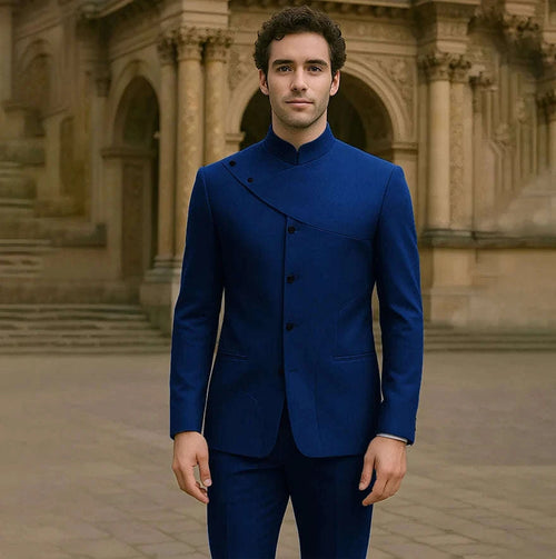 Men’s Custom High-Fashion Suit – Single-Breasted Two-Piece Set (Jacket + Pants) Koala Sydney 
