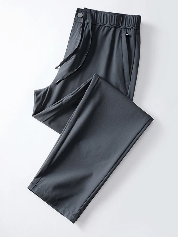 Men’s Summer Casual Ice Silk Pants