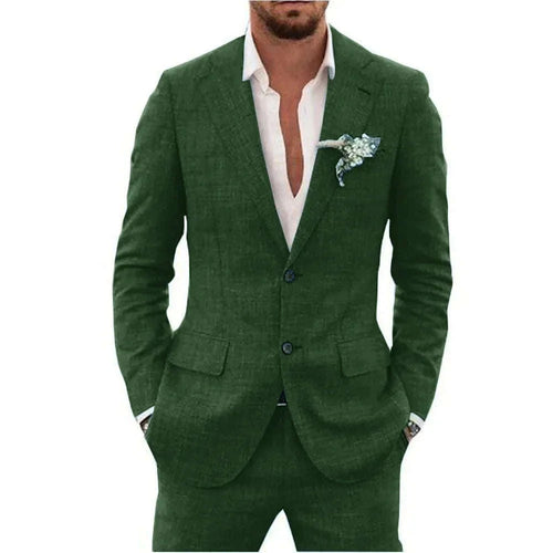 Men's Premium 2-Piece Linen Suit Koala Sydney 
