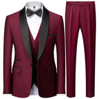 Men's 3-Piece Slim Fit Tuxedo Suit Set Koala Sydney 