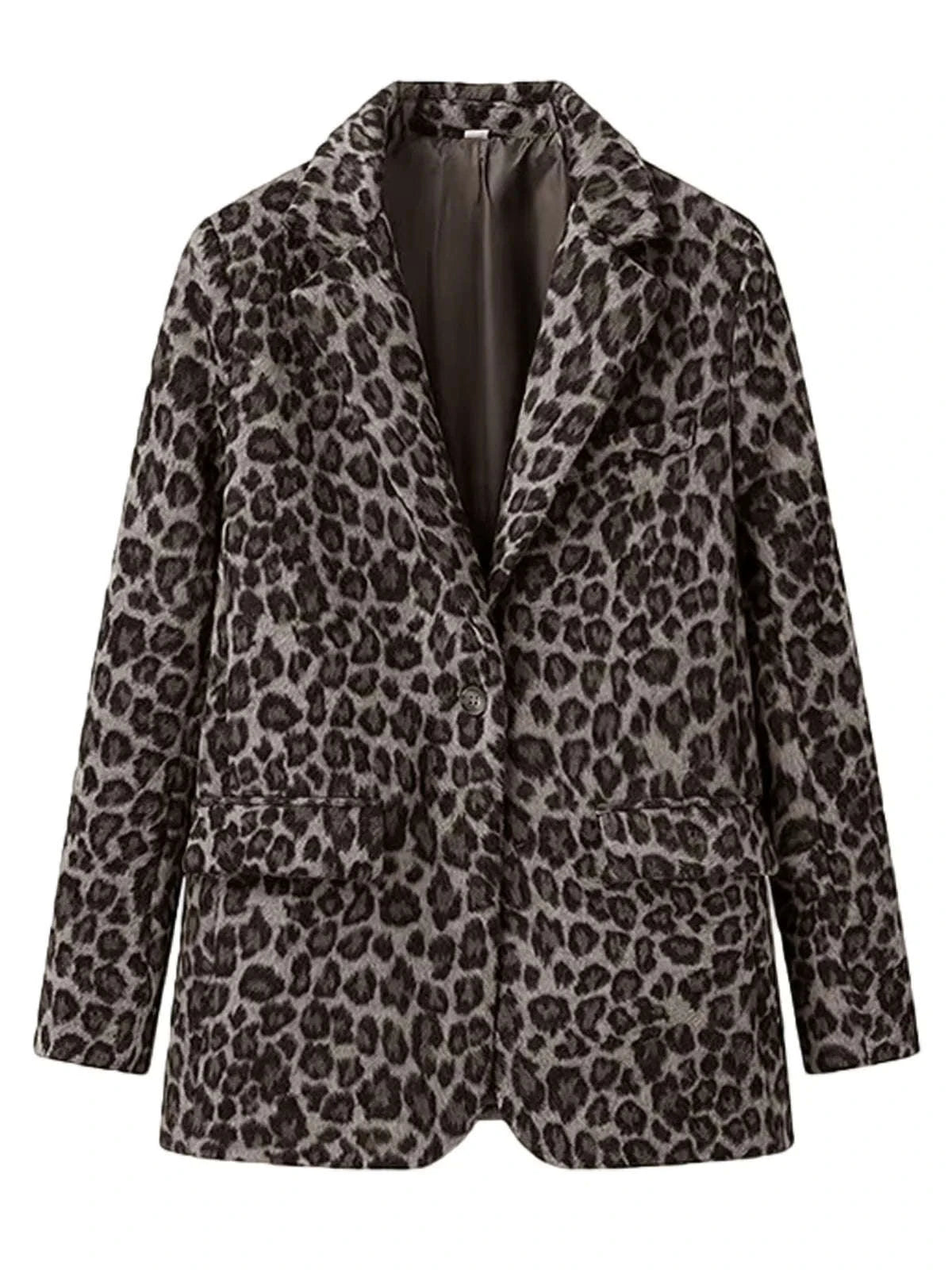Men's Luxury Leopard Print Blazer Slim Fit Single-Breasted Koala Sydney 
