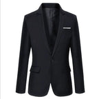 Men’s Trendy Slim Fit Business Blazer
