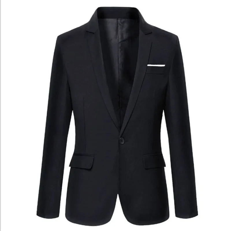 Men’s Trendy Slim Fit Business Blazer