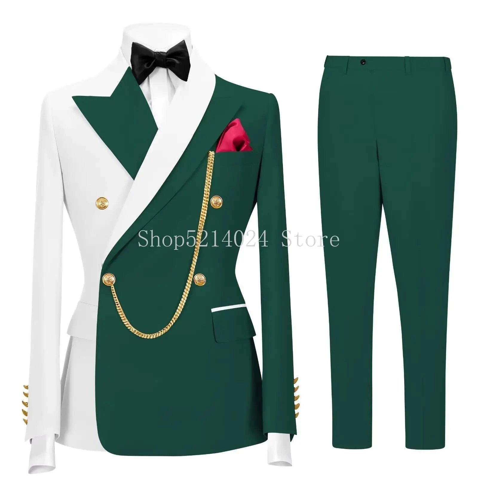 Men's Slim Fit 2-Piece Business & Formal Suit Koala Sydney 
