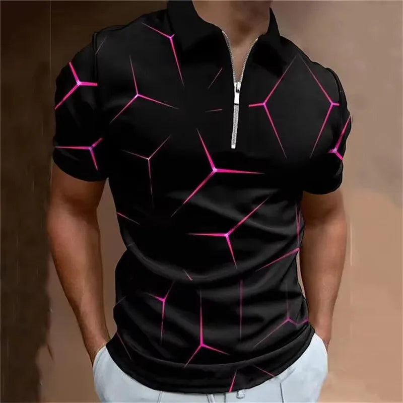 Street Hip Hop Men’s Polo T-Shirt