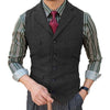 Men's Herringbone Wool Blend Suit Vest Koala Sydney 