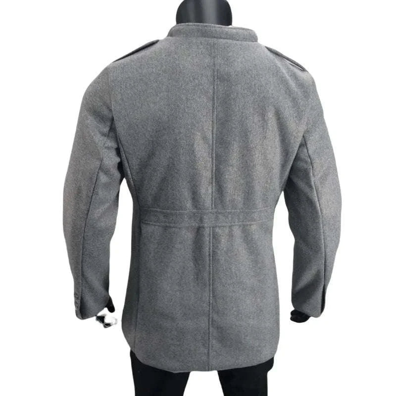 Men's Knit Zip-Up Wool Blend Jacket Koala Sydney 