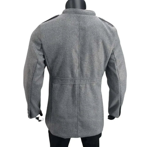 Men's Knit Zip-Up Wool Blend Jacket Koala Sydney 