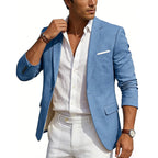 Men's Casual Linen Blazer