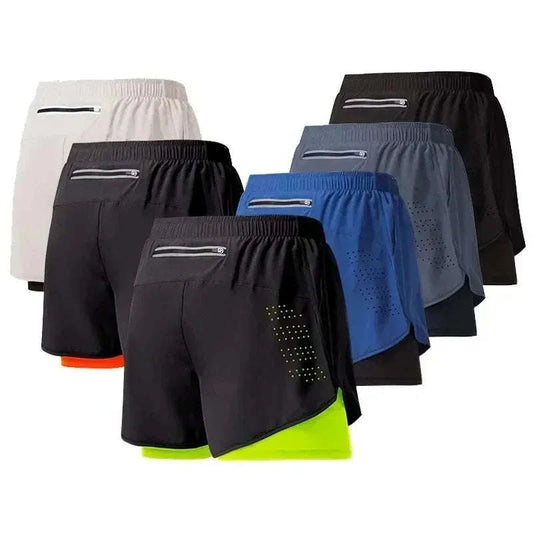 Men's 2-in-1 Running Shorts – Quick-Dry Gym & Workout Training Shorts Koala Sydney 