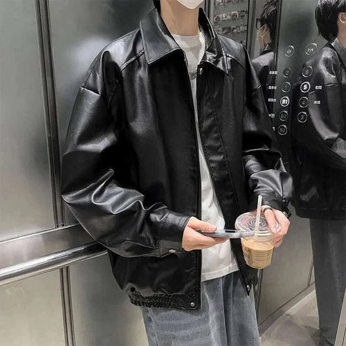 Youth Fashion Men's PU Leather Jacket Koala Sydney 