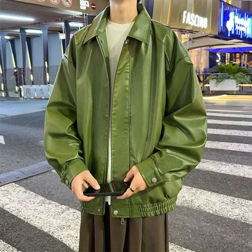 Youth Fashion Men's PU Leather Jacket Koala Sydney 