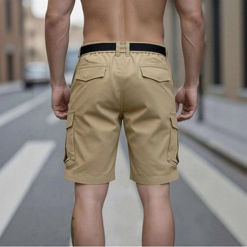 Mens Black Cargo Shorts Muscular Fitness Koala Sydney 