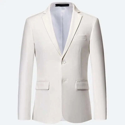 Elegant White Two-Button Men's Blazer Koala Sydney 