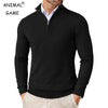 Lightweight Quarter-Zip Knit Pullover Koala Sydney 