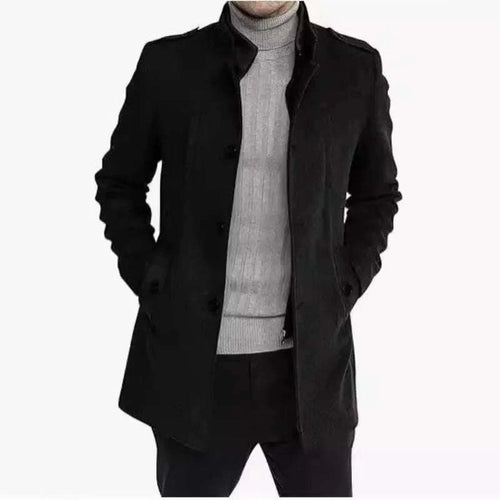 Men's Knit Zip-Up Wool Blend Jacket Koala Sydney 