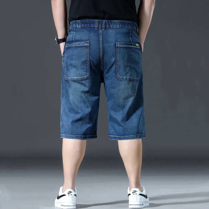 Men's Plus Size Denim Shorts