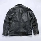 Men’s Trendy British Style Retro Lapel Leather Jacket Koala Sydney 