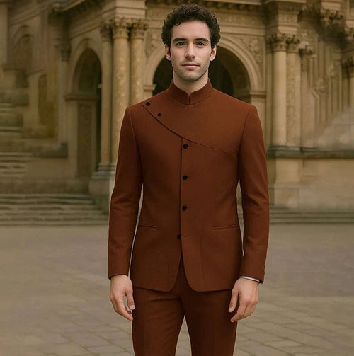 Men’s Custom High-Fashion Suit – Single-Breasted Two-Piece Set (Jacket + Pants) Koala Sydney 